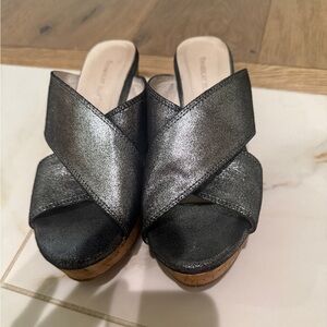 Chocolat Blu Women’s Silver Sandals